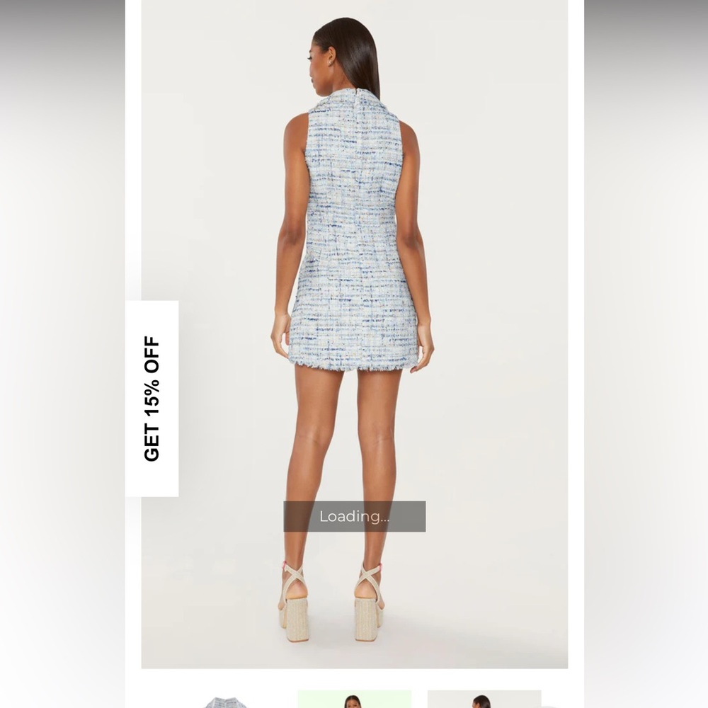 SLEEVELESS EMERSON DRESS likely - Picture 3 of 3